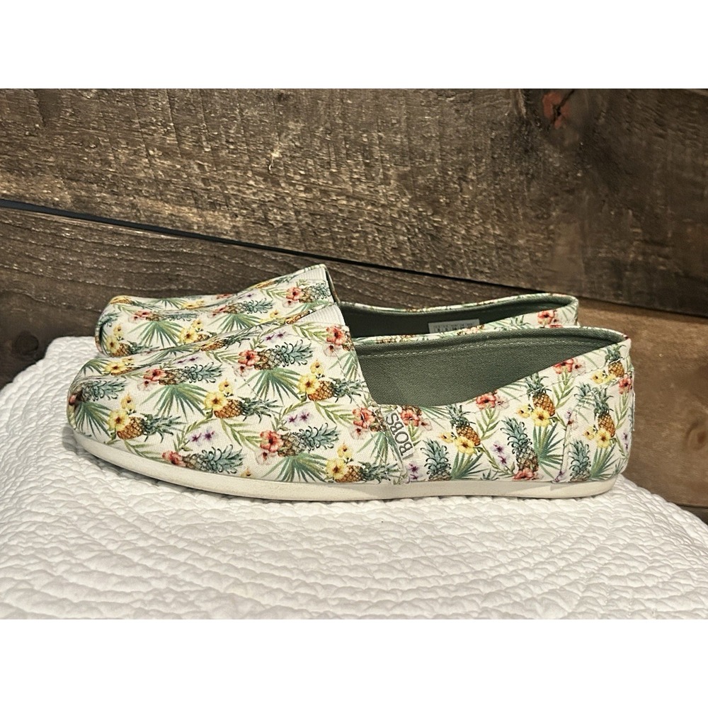 sketcher BOBS  Pineapple shoes‎ slip on Women Size 8 EUC 33427